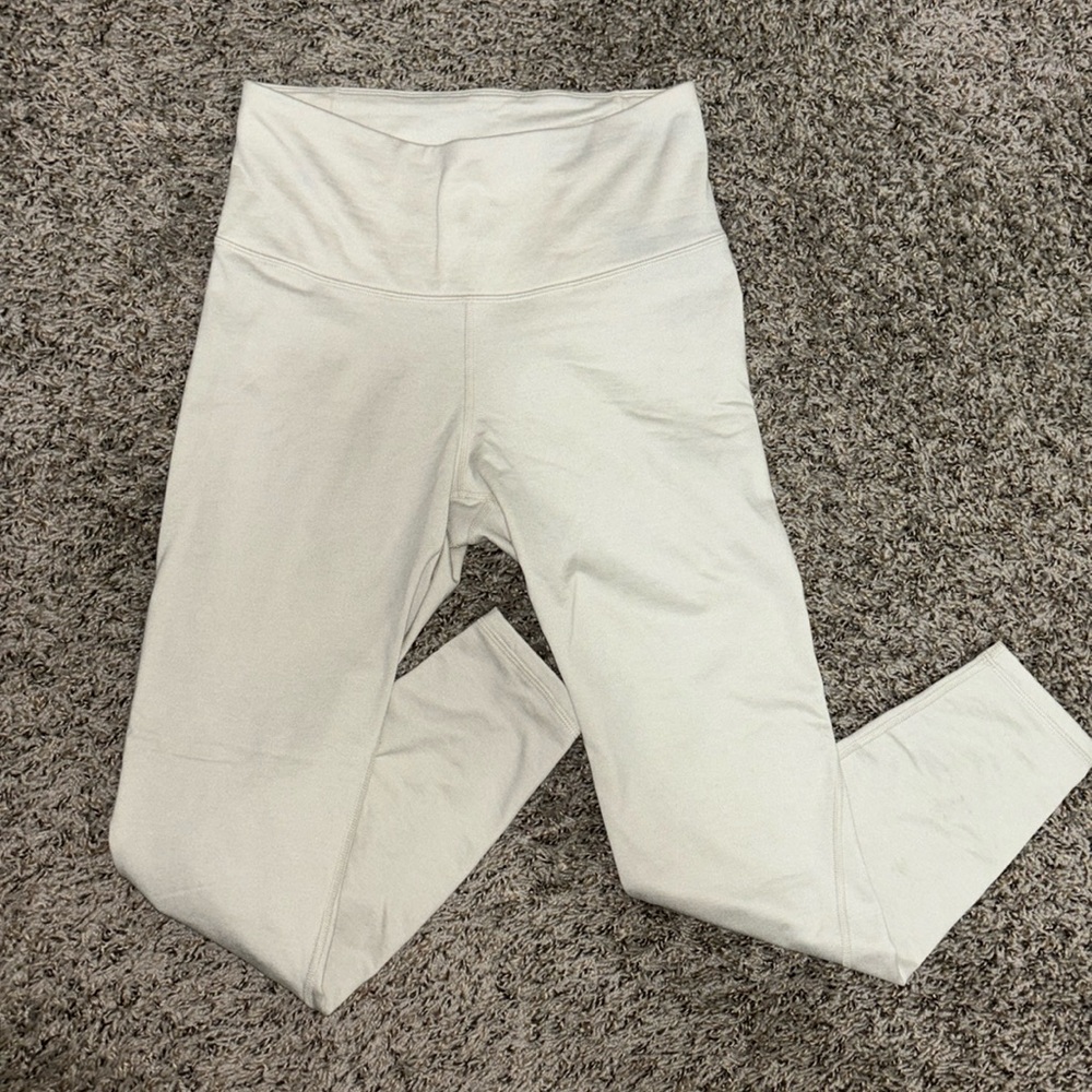 Cream Leggings